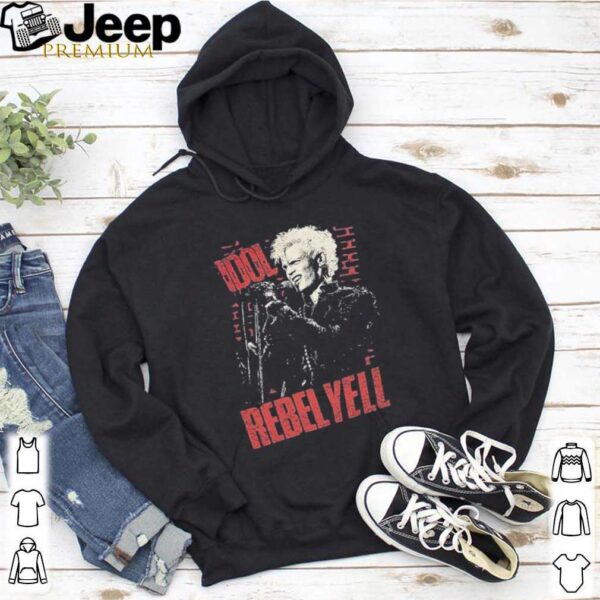 Billy idol rebel yell vintage hoodie, sweater, longsleeve, shirt v-neck, t-shirt 5