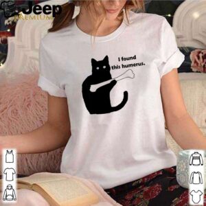 Black cat I found this humerus hoodie, sweater, longsleeve, shirt v-neck, t-shirt 3