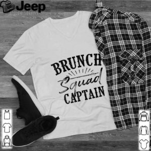 Brunch Squad Captain Love Team Late Meals shirt 2 Shirt, hoodie, sweater, long sleeve and tank top