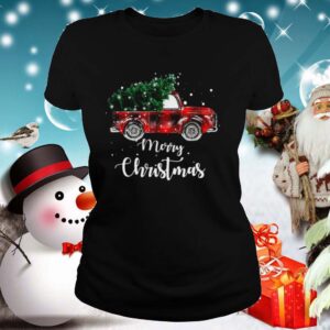 Buffalo Plaid Christmas Tree Red Truck shirt