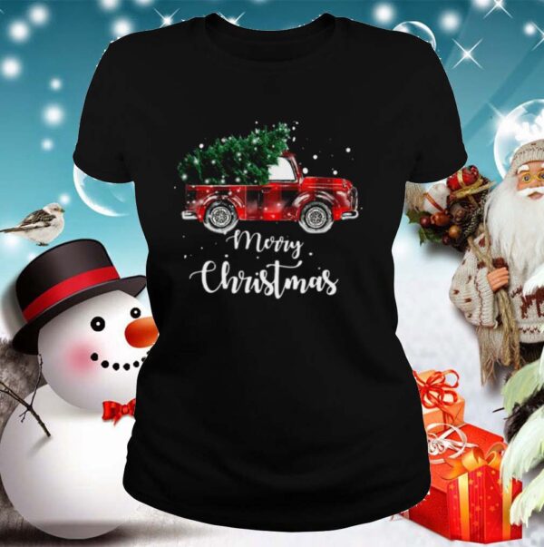 Buffalo Plaid Christmas Tree Red Truck