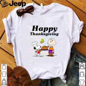 Charlie Brown Snoopy Happy Thanksgiving Graphic Cooking Apron hoodie, sweater, longsleeve, shirt v-neck, t-shirt 4