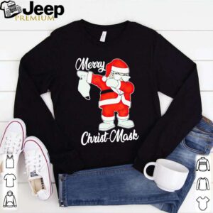 Christmas 2020 Santa Dabbing Holding Mask hoodie, sweater, longsleeve, shirt v-neck, t-shirt 1