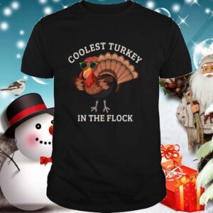 Coolest Turkey In The Flock Thanksgiving Toddler shirt