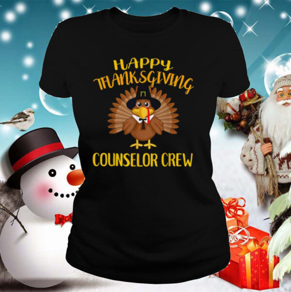 Counselor Crew Thanksgiving Day Turkey For Counselor shirt