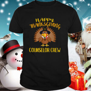 Counselor Crew Thanksgiving Day Turkey For Counselor shirt