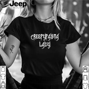 Creepypasta Lady Scary Story Writer Reader shirt