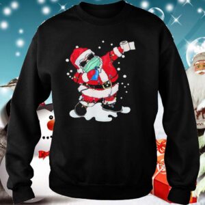 Dabbing Santa Face Mask Christmas hoodie, sweater, longsleeve, shirt v-neck, t-shirt 5