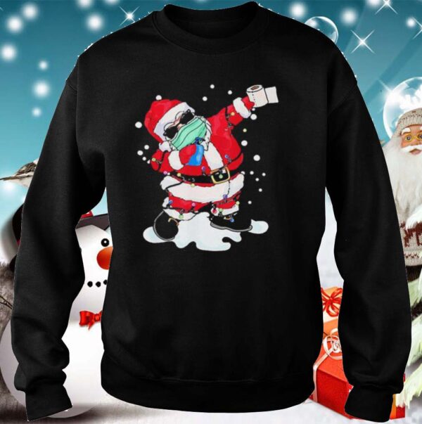 Dabbing Santa Face Mask Christmas hoodie, sweater, longsleeve, shirt v-neck, t-shirt 5