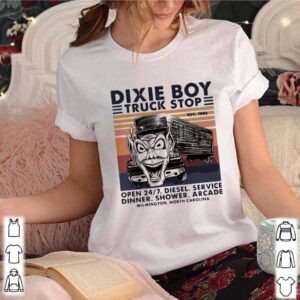 Dixie Boy Truck Stop Open 247 Diesel Service dinner Shower Arcade Vintage Retro