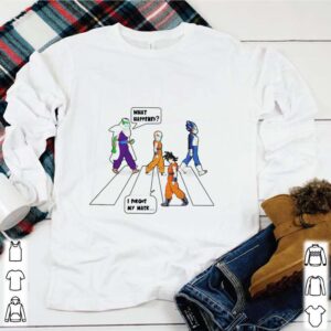 Dragon Ball Abbey Road What Happened I Forgot My Mask shirt