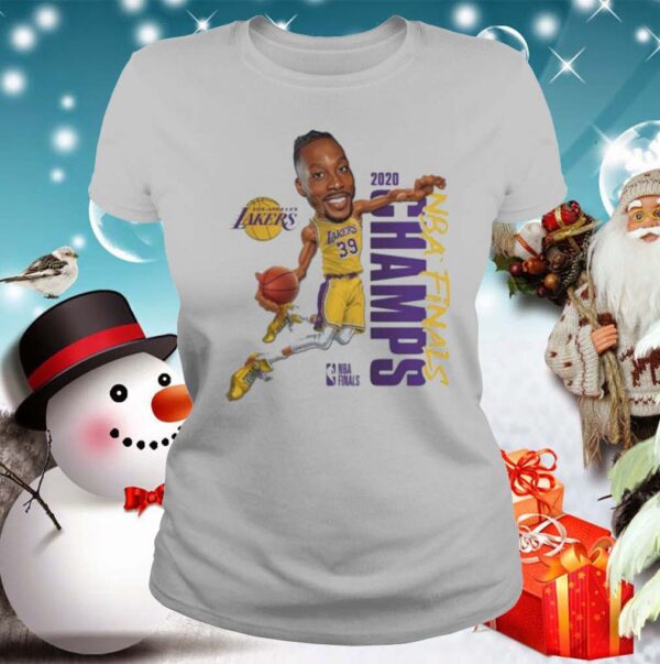 Dwight Howard Team Los Angeles Lakers Branded 2020 NBA Finals Champions shirt