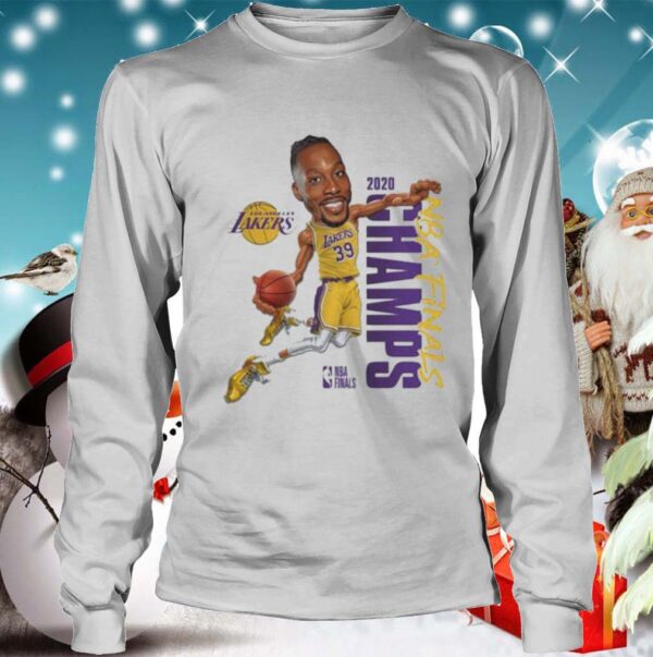 Dwight Howard Team Los Angeles Lakers Branded 2020 NBA Finals Champions shirt