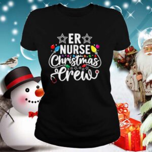 ER Nurse Christmas Crew Emergency Room ICU Nursing Squad shirt