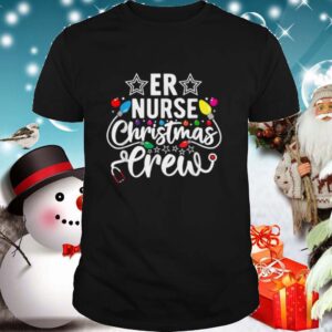 ER Nurse Christmas Crew Emergency Room ICU Nursing Squad shirt