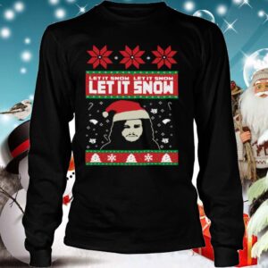 Game Of Thrones Jon Snow Let It Snow Let It Snow Let It Snow Ugly Christmas hoodie, sweater, longsleeve, shirt v-neck, t-shirt 4