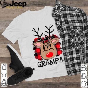 Grampa Reindeer Red Plaid Christmas Pajama Family