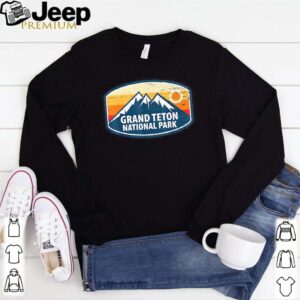 Grand Teton National Park Wyoming Retro Distressed Souvenir Shirt