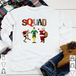 Grinch Elf Santa squad Christmas sweater