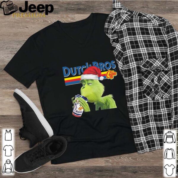 Grinch Xmas Ugly Dutch Bros Coffee shirt