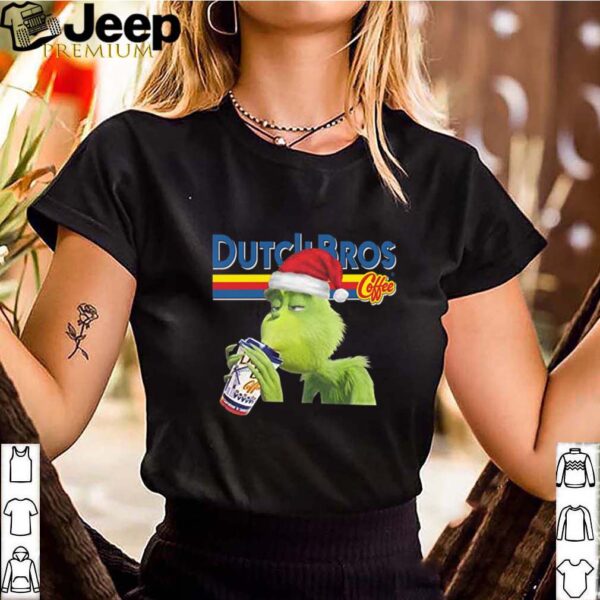 Grinch Xmas Ugly Dutch Bros Coffee shirt