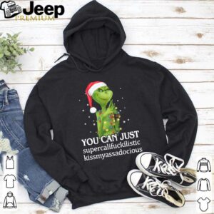 Grinch You Can Just Supercalifuckilistic Kiss My Ass Audacious hoodie, sweater, longsleeve, shirt v-neck, t-shirt 5