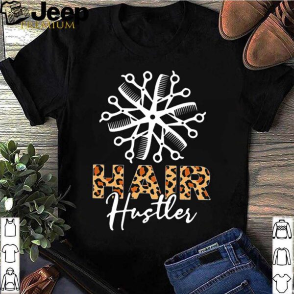 Hair hustler leopard hoodie, sweater, longsleeve, shirt v-neck, t-shirt