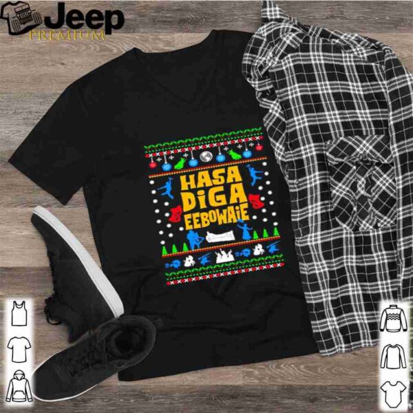 Hasa Diga Eebowai Broadway Ugly Christmas shirt