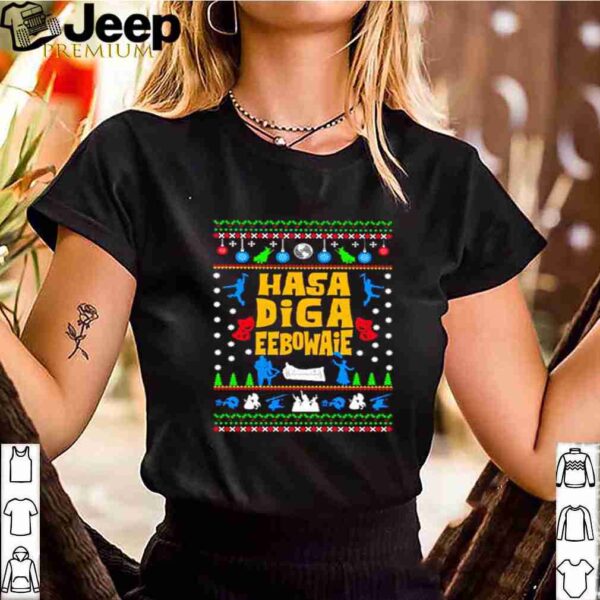 Hasa Diga Eebowai Broadway Ugly Christmas shirt