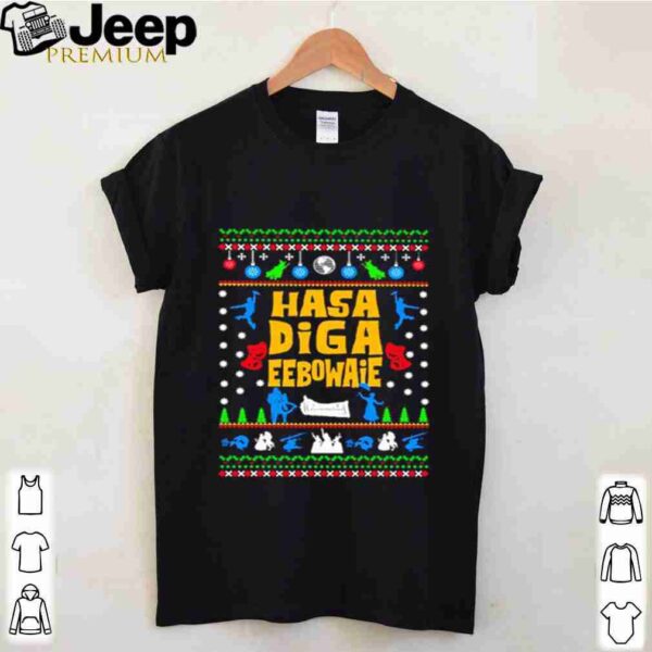 Hasa Diga Eebowai Broadway Ugly Christmas shirt