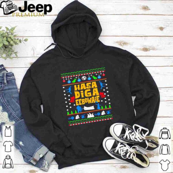 Hasa Diga Eebowai Broadway Ugly Christmas shirt