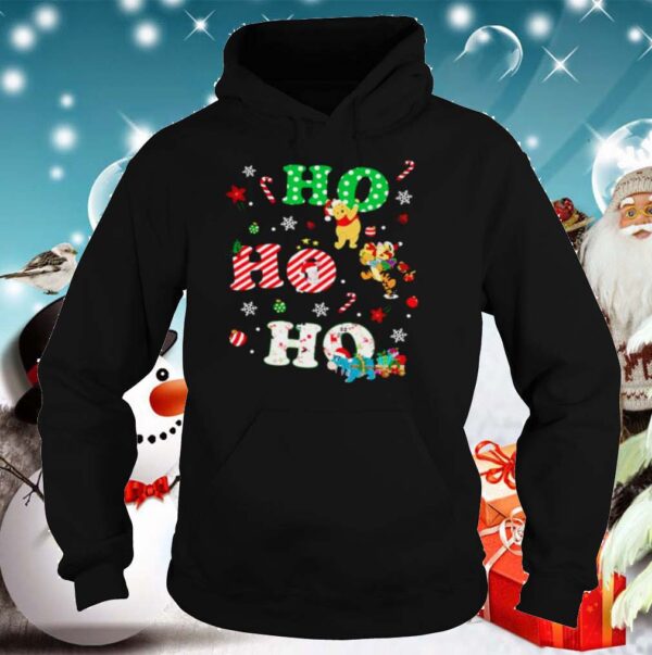 Ho Ho Ho Pooh And Friends Christmas hoodie, sweater, longsleeve, shirt v-neck, t-shirt 4