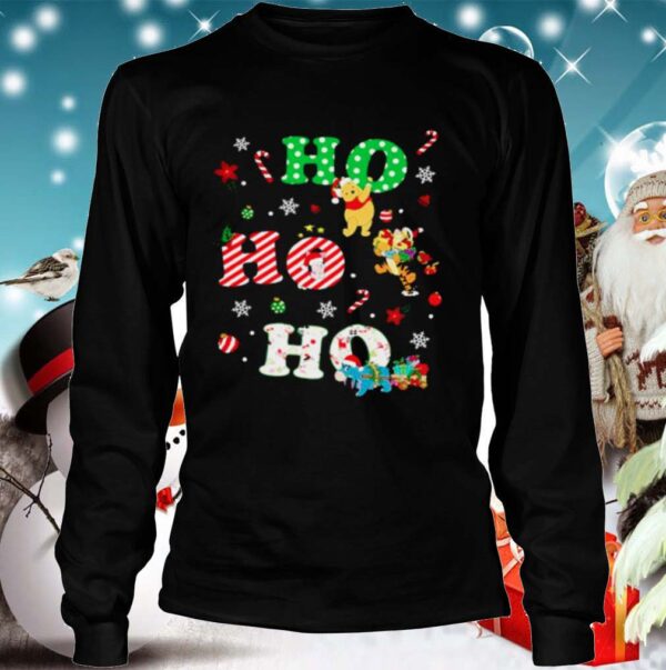 Ho Ho Ho Pooh And Friends Christmas hoodie, sweater, longsleeve, shirt v-neck, t-shirt 5