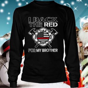 I Back The Red For My Brother American Flag