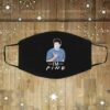 I’m Fine Ross Geller With A Mask Washable Reusable Custom Printed Cloth Face Mask Cover