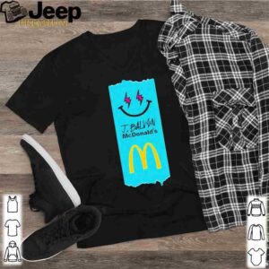 J Balvin Merch J Balvin x McDonalds Fries shirt 2 Shirt, hoodie, sweater, long sleeve and tank top