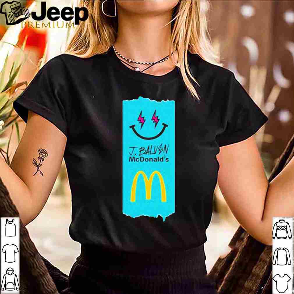 mcdonald's j balvin shirt