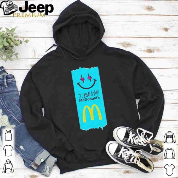 J Balvin Merch J Balvin x McDonalds Fries shirt