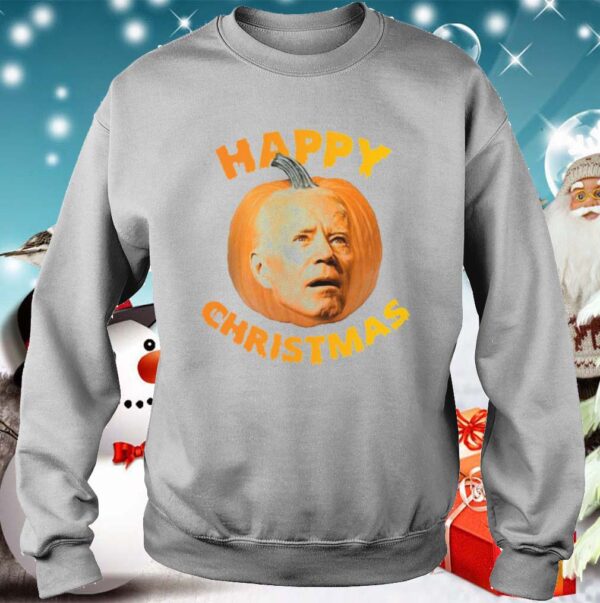Joe Biden Pumpkin Happy Christmas hoodie, sweater, longsleeve, shirt v-neck, t-shirt