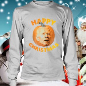 Joe Biden Pumpkin Happy Christmas shirt 4 Shirt, hoodie, sweater, long sleeve and tank top