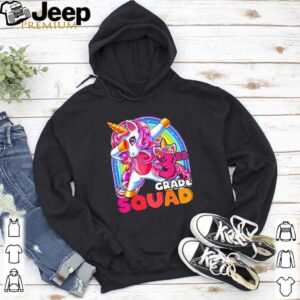 LGBT Unicorn dabbing 3rd grade squad shirt