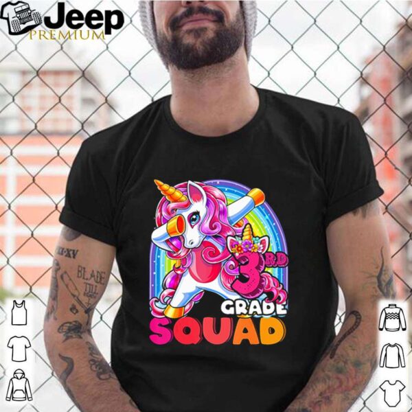 LGBT Unicorn dabbing 3rd grade squad hoodie, sweater, longsleeve, shirt v-neck, t-shirt