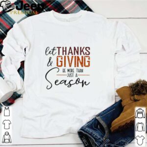 Let thanks and giving be more than just a season