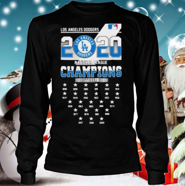 Los angeles dodgers 2020 national league champions hoodie, sweater, longsleeve, shirt v-neck, t-shirt 4