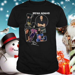 Love Bryan Adams Signature shirt