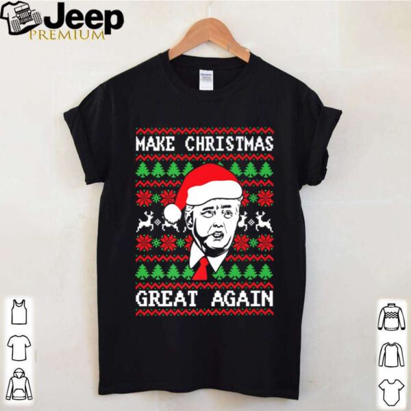 Make Christmas Great Again Pro Trump America Ugly Christmas shirt