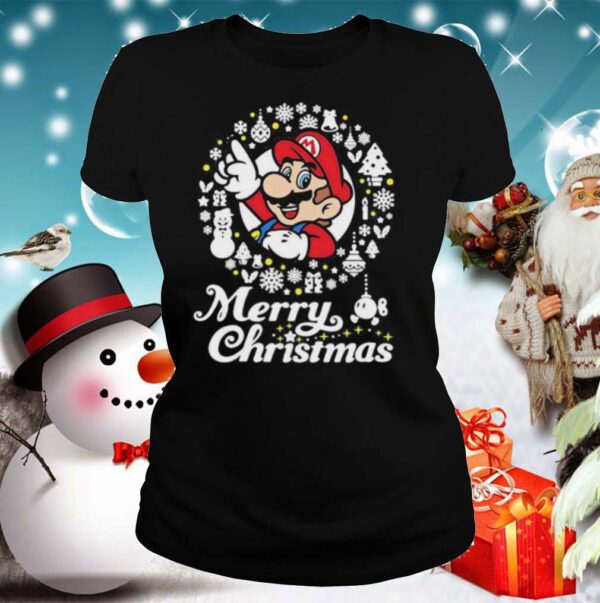 Mario ugly merry christmas hoodie, sweater, longsleeve, shirt v-neck, t-shirt 2