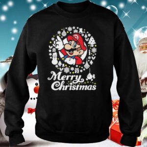 Mario ugly merry christmas hoodie, sweater, longsleeve, shirt v-neck, t-shirt 5