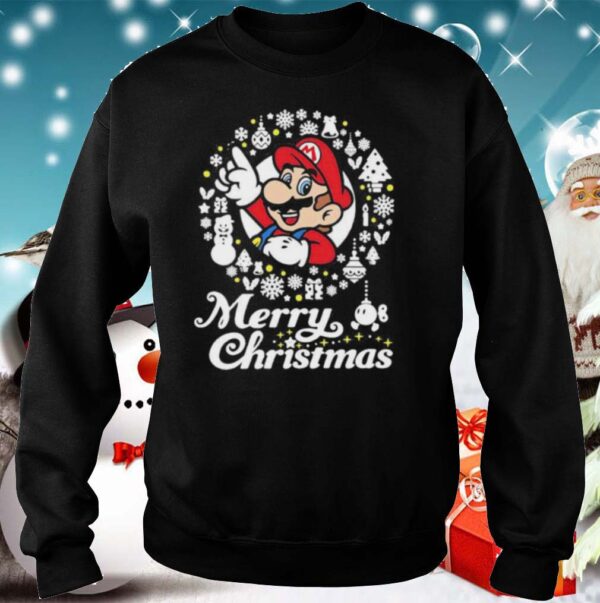 Mario ugly merry christmas hoodie, sweater, longsleeve, shirt v-neck, t-shirt 5