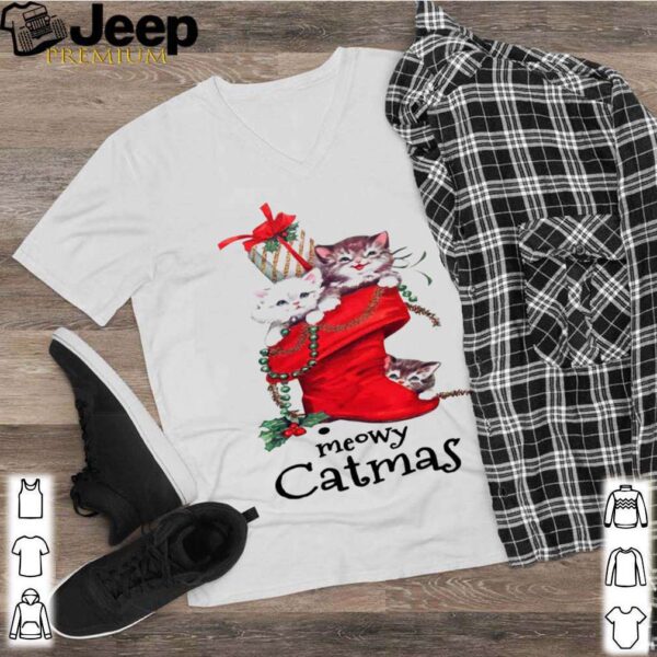 Meow Catmas Merry Christmas shirt